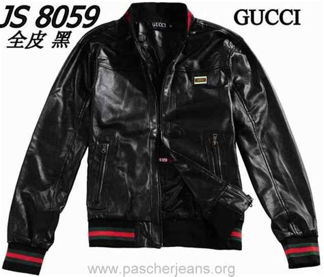 gucci veste cuir homme|gucci pour homme original.